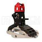 Single Or Double Grapple For Excavator, stone or wood excavator log grapple