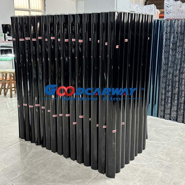 Metallic Solar Film HD Chrome Color Car Window Film No Fade High Heat Rejection