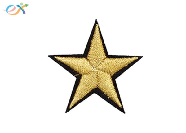 3D Puff Star Iron On Embroidered Patches Apparel Clothing Accessories Decorative