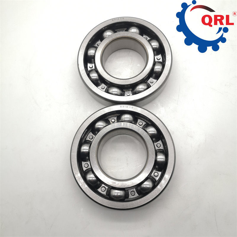 6312 C3 60x130x31mm Single Row Deep Groove Ball Bearing Private Custom Logo