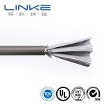 0.76mm Average Thickness Flexible Rubber Flat Power Wire Cable for Machine