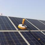 High Pressure Cleaning WLS-3-2-5WL Single Head Cleaning Brush for Solar Panel