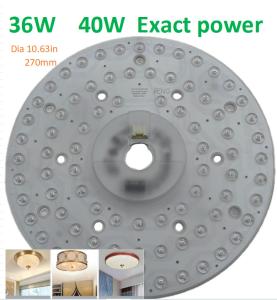 Wholesale 10.63&quot; 270mm Round Led Ceiling Light Replacement 120v Aluminum With FCC,ETL,CB,CE,LVD,EMC Certificate from china suppliers