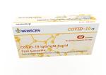 CE IVD Fingertip 20uL Whole Blood Novel Coronavirus Test Cassette