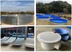 Above Ground Tarpaulin Fish Pond With Galvanized Sheet Outdoor