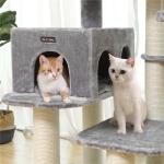 Enchanted Modern Stylish Cat Tree , Cat Tower Scratching Post Adjustable