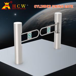 Wholesale HCW AC220V Swing Barrier Gate Bridge Type Single / Two Way Pedestrian Swing Turnstile Gate from china suppliers