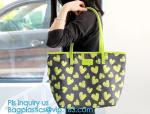 Portable Clothing Storage Shopping Bag Women Fashionable Travel PVC Beach Bag