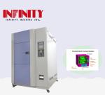 Coating Hot and Cold Impact Test Chamber with 30kg/Layer Bearing Weight Specimen