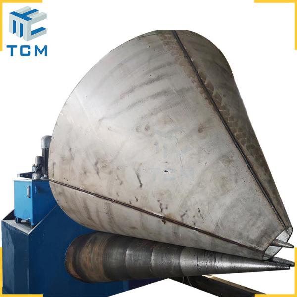 Conical Tank Caps And Conical Dish Head Steel Cone Hydraulic Bending Machine