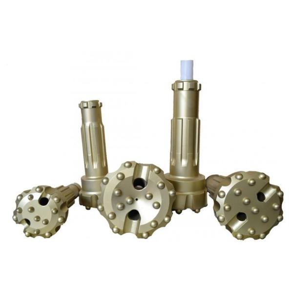 High Efficiency Hardened DTH Hammer Bits 68 To 165mm Dia Range Low Air Pressure