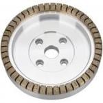 Segmented Metal Bonded Diamond Grinding Wheels 175mm For Glass Double Edge