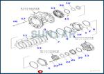 562-15-19220 5621519220 Seal Ring For Transmission KOMATSU WA500-7 D85EX-15EO
