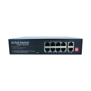 Wholesale IEEE 802.3 Industrial Unmanaged POE Switch 8 100M Ports 2 100M Uplink Ports from china suppliers
