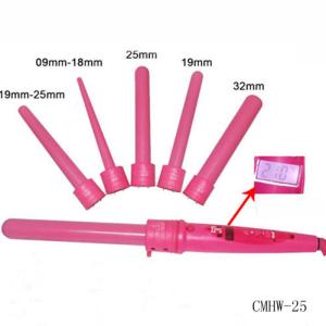 Wholesale 5 in 1pink interchangeable Hair curling wand barrel-Hair Tools from china suppliers