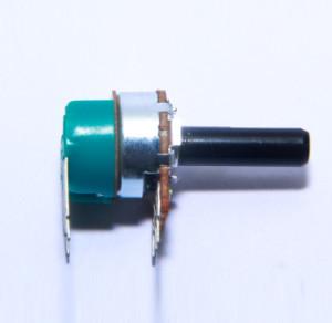 Wholesale 16mm rotary potentiometer, carton potentiometer with metal shaft, potentiometer with switch from china suppliers
