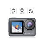 Real 4K FA07A 1080P Sports Camera Wifi Action Camera Outdoor Dual Screen For