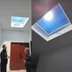 180° Vertical Sunlight Panel High CRI 95 and 180° Beam Angle for Superior