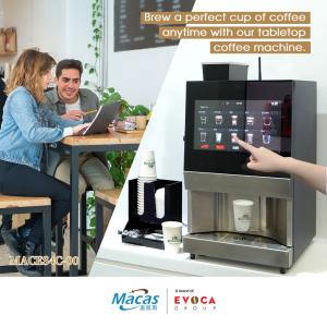 Wholesale 2.2L Commercial Coffee Making Equipment Bean To Cup Vending Machine 2700W from china suppliers