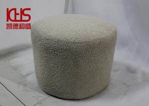 Wholesale KDHS Scandinavian Style Footstool Pouffe Clothing Store Velvet Storage Stool from china suppliers