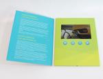 Rechargeable Battery Full colors digital video brochure for gift , 1.8 - 7"