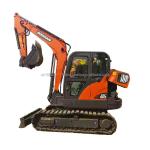 Used DOOSAN DX60 Excavator in 2016 Year 0.21M³ Bucket Capacity Excellent