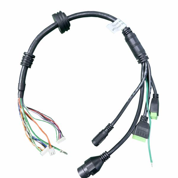 Outdoor Copper IP Camera Cable PVC Jacket RJ45F Connector Weatherproof 130mm Length 010