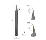 Micro Diameter Ball End Milling Cutter Electronic CVD Diamond Cutting Tool