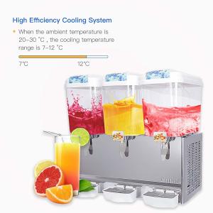 Wholesale 18 L X 3 Cooling and Mixing Beverage Cold Drink Dispenser Machine For Party/Restaurant from china suppliers
