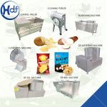 Frozen french fries production line / price of potato chips production line