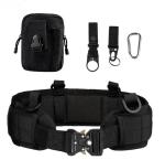 Multi-Functional Tactical Waist Belt Set, Outdoor MOLLE Tactical Belt For