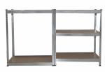 175kg 5 Tier heavy Duty Boltless Garage Storage Shelf shelving 1800x900x400mm GS