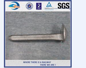 Wholesale Low Carbon Steel / Q235 Railway Sleeper Spikes With ISO Certified from china suppliers