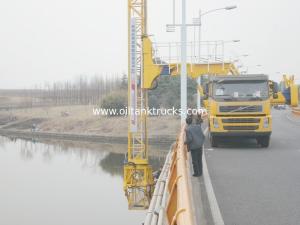 Wholesale High Efficiency 22m Mobile Bridge Inspection Platform With Hydrostatic Drive VOLVO 8x4 from china suppliers