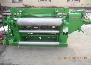 China Stainless Steel Welded Wire Mesh Machine For Rolled Wire Mesh Green Color on sale