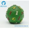 Buy cheap Bone and paw printing Latex squeaky dog ball toy from wholesalers