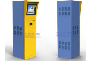 Wholesale Parking Ticket Vending Machine Half Outdoor Kiosk With Member Card Credit Card Reader from china suppliers