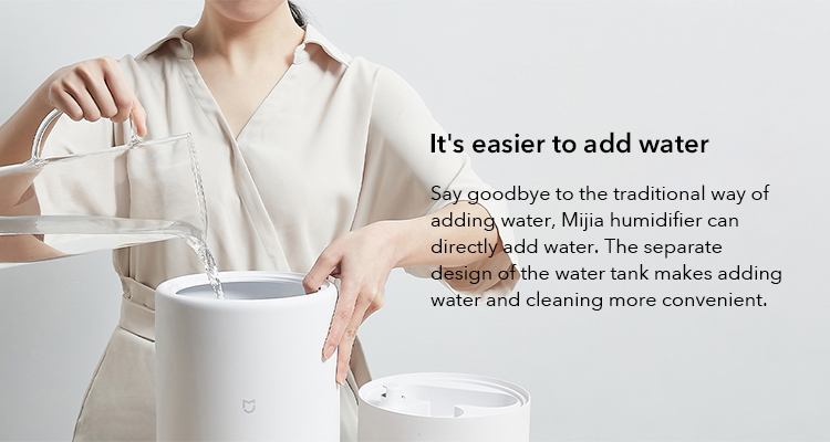Xiaomi Mi Air Humidifier 4L Desktop Puricare Mini Air Humidifier For Home Bedroom