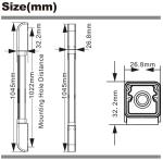 CE Light Curtain Sensor With No/Nc Output For Industrial Door Safety
