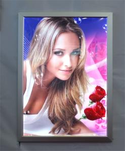 Wholesale A1 Graphic Silver 18mm Aluminum Snap Frame LED Slim Light Box from china suppliers