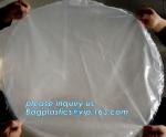 bottom unloading PE liner bag, round bottom bucket liner, plastic pail liner,