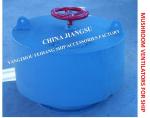 Marine external opening and closing with axial fan fungus-shaped ventilation cap