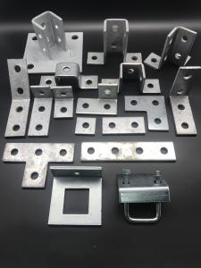 Wholesale Factory Price Electrical Zinc Angle Flat Plate Channel Fitting Brackets from china suppliers