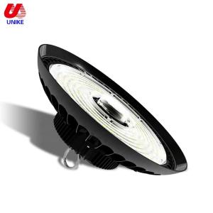 Wholesale 170lm/w ip65 Die casting aluminum and PC lens housing lighting warehouse 100w 150 watt 200 200w ZIGBEE ufo led high bay from china suppliers
