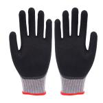 13 Gauge Nitrile Coated Cut Resistant Work Gloves Palm Coated Touchscreen