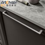 Furniture Solid Wood Kitchen Storage Cabinet Modular Design with Model Wall