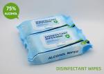 White Alcohol Hand Sanitizer Typical 75 Alcohol Wipes For Diabetics Portable 60