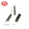 Buy cheap jiayang fashion customized logo U shape copper metal tips metal aglet draw cord from wholesalers