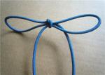 Customized Elastic Macrame Cotton Cord / Waxed Braided Cord Lightweight