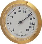 Tobacco Cigar Hygrometer 37.8mm Diameter Round Shape For Humidors Smoking